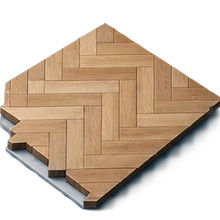 Lames de parquet en point de Hongrie